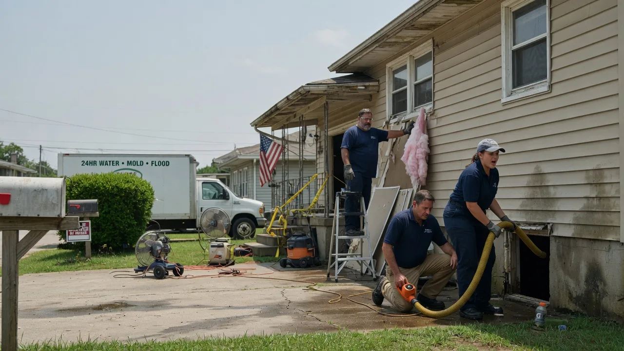 Water Damage Repair in Staples, TX near me